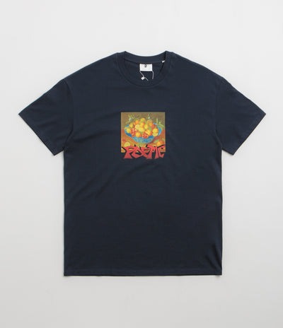 Poetic Collective Graff Fruit T-Shirt in Navy