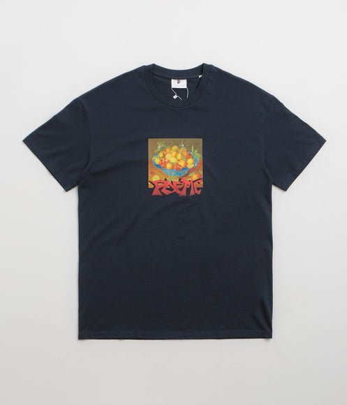 Poetic Collective Graff Fruit T-Shirt - Navy