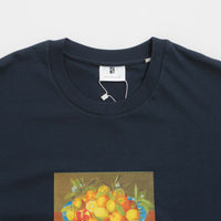 Poetic Collective Graff Fruit T-Shirt in Navy thumbnail