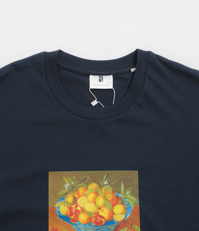 Poetic Collective Graff Fruit T-Shirt in Navy