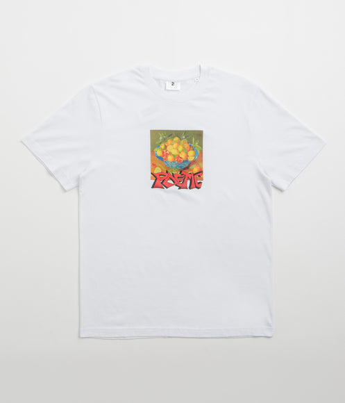 Poetic Collective Graff Fruit T-Shirt - White