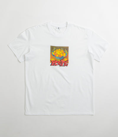 Poetic Collective Graff Fruit T-Shirt in White