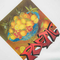 Poetic Collective Graff Fruit T-Shirt in White thumbnail