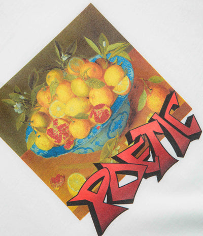 Poetic Collective Graff Fruit T-Shirt in White