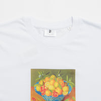 Poetic Collective Graff Fruit T-Shirt in White thumbnail