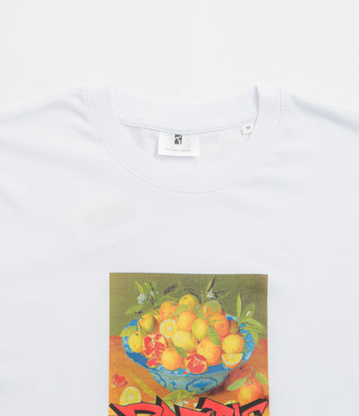 Poetic Collective Graff Fruit T-Shirt in White