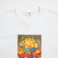 Poetic Collective Graff Fruit T-Shirt in White thumbnail