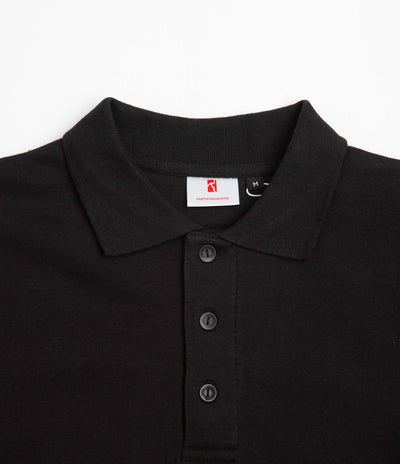 Poetic Collective Heavy Polo Sweatshirt - Black