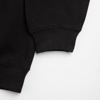 Poetic Collective Heavy Polo Sweatshirt - Black thumbnail