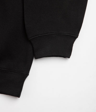 Poetic Collective Heavy Polo Sweatshirt - Black