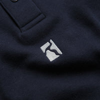 Poetic Collective Heavy Polo Sweatshirt - Dark Navy thumbnail
