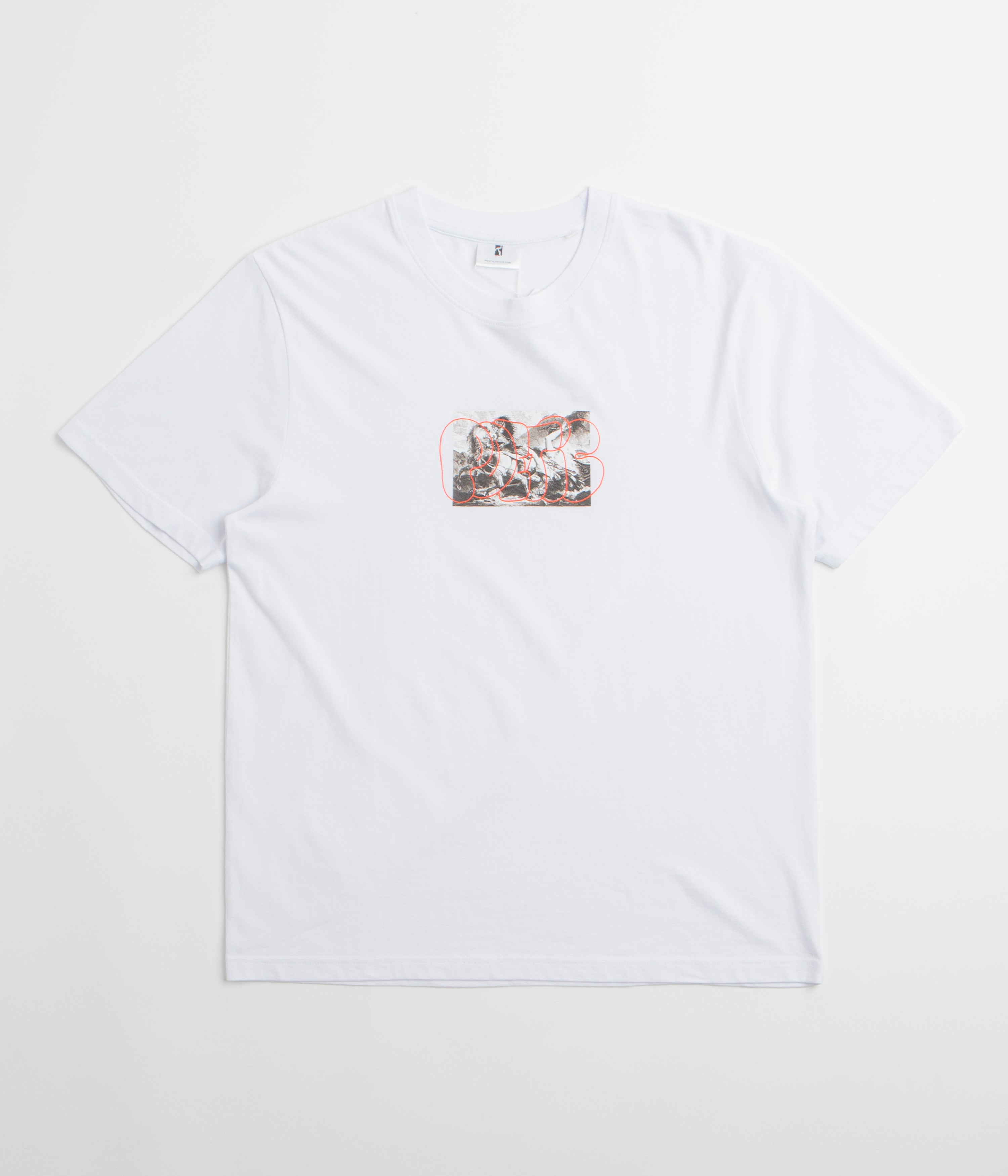 Poetic Collective Horses T-Shirt in White