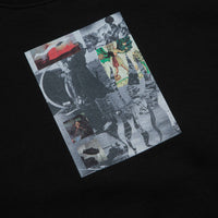 Poetic Collective Kingqueen Crewneck Sweatshirt - Black thumbnail