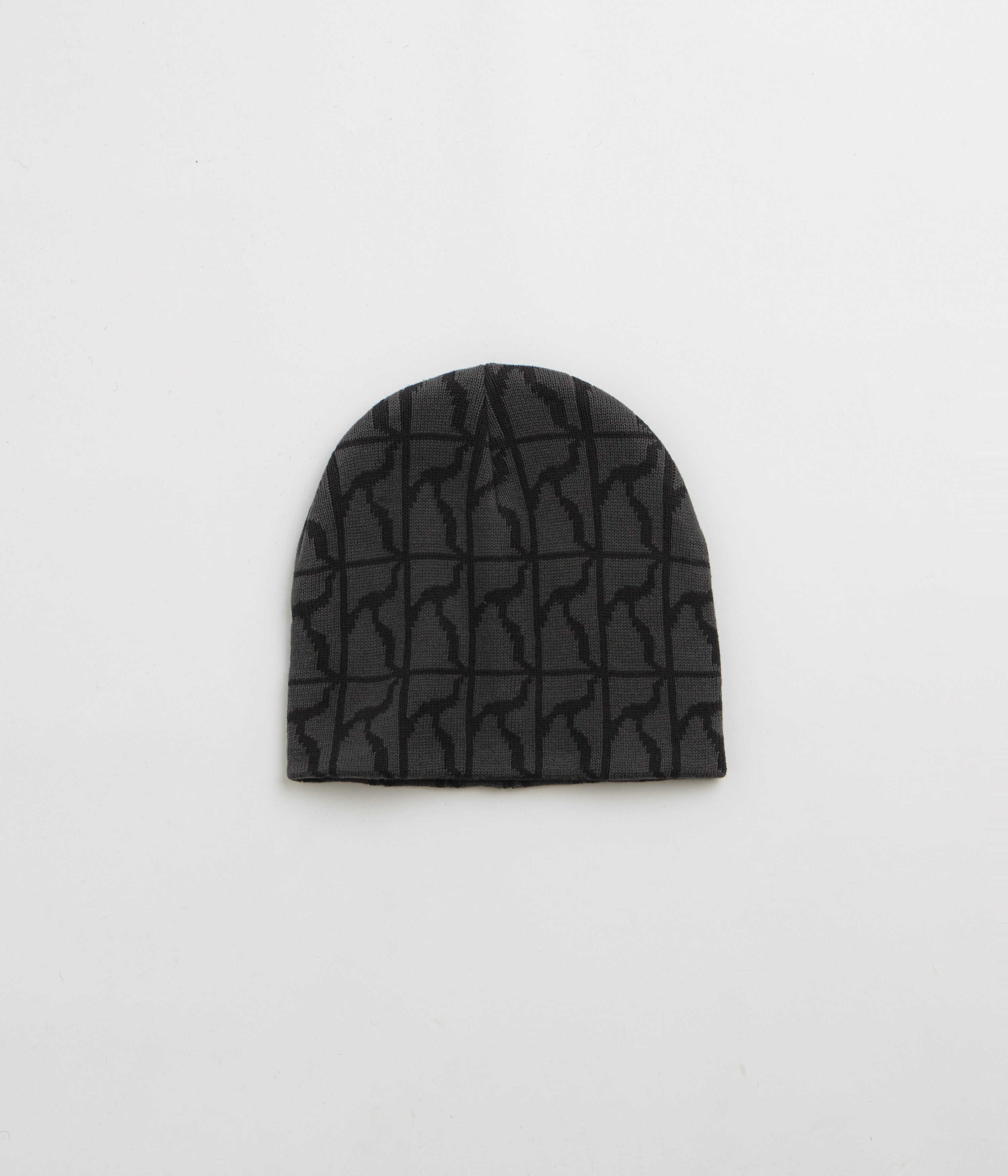 Stussy Crochet Checkered Beanie - Green | Flatspot