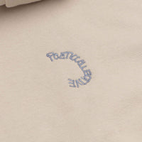 Poetic Collective Nocturnal Double Zip Hoodie - Beige thumbnail