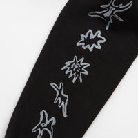 Poetic Collective Nocturnal Double Zip Hoodie - Black thumbnail