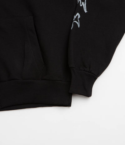 Poetic Collective Nocturnal Double Zip Hoodie - Black