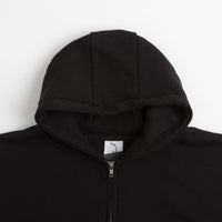 Poetic Collective Nocturnal Double Zip Hoodie - Black thumbnail