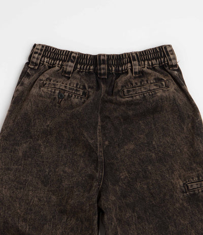 Poetic Collective Painter Pants - Brown Acid Denim Wash