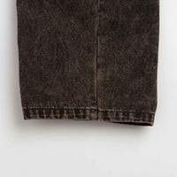 Poetic Collective Painter Pants - Brown Acid Denim Wash thumbnail