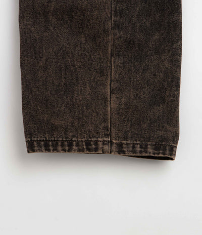 Poetic Collective Painter Pants - Brown Acid Denim Wash