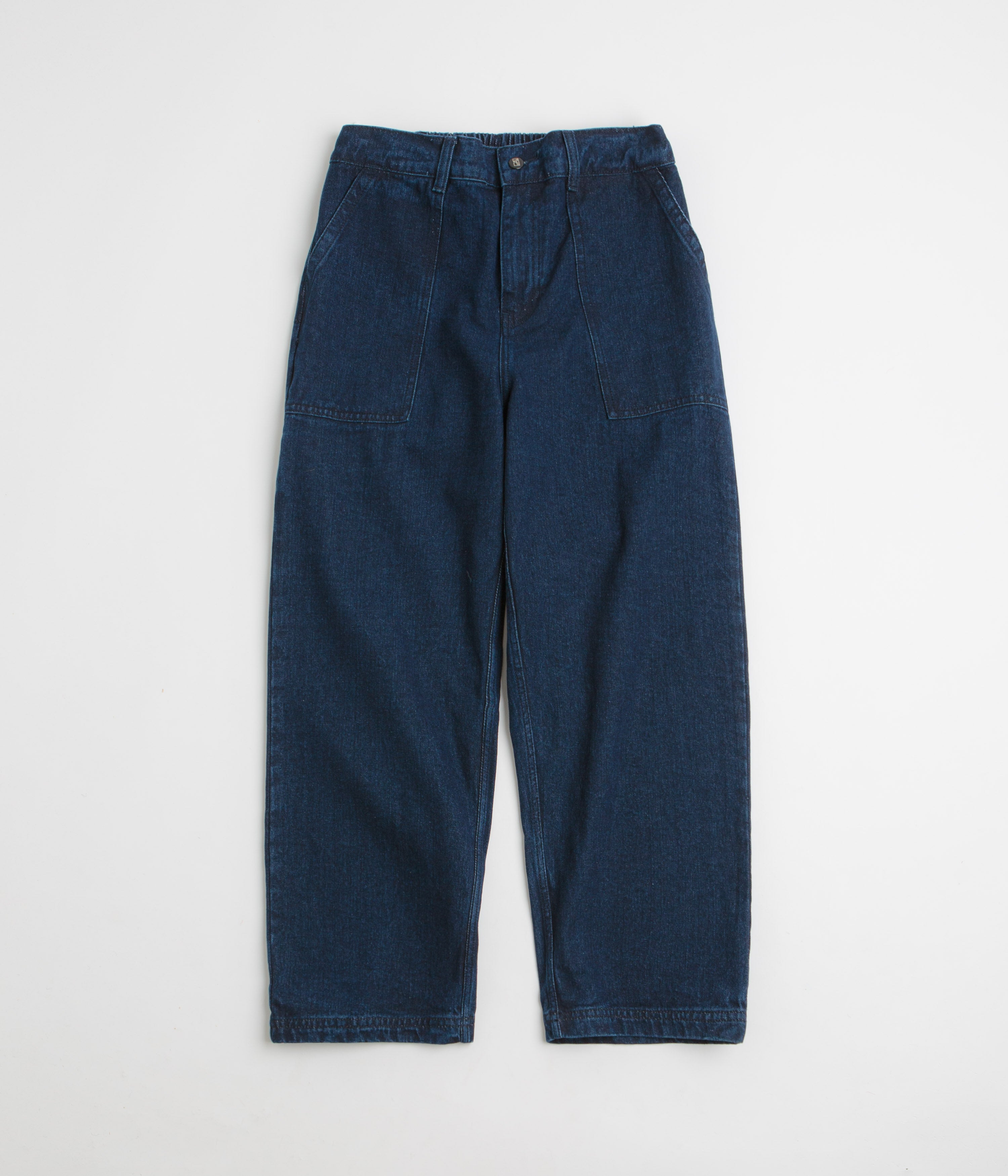 Poetic Collective Painter Pants in Classic Denim and Black