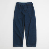 Poetic Collective Painter Pants in Classic Denim and Black thumbnail