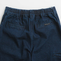 Poetic Collective Painter Pants in Classic Denim and Black thumbnail