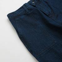 Poetic Collective Painter Pants in Classic Denim and Black thumbnail