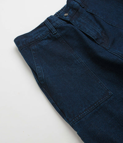 Poetic Collective Painter Pants in Classic Denim and Black