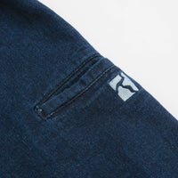 Poetic Collective Painter Pants in Classic Denim and Black thumbnail