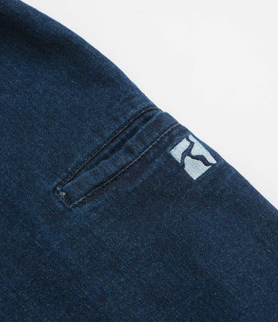 Poetic Collective Painter Pants in Classic Denim and Black