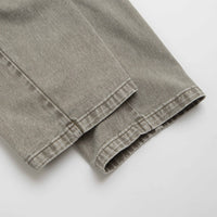 Poetic Collective Painter Pants in Grey Washed Denim thumbnail