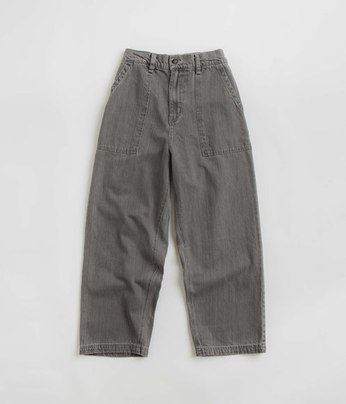 Poetic Collective Painter Pants - Grey Washed Denim