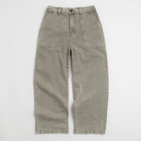 Poetic Collective Painter Pants in Grey Washed Denim thumbnail