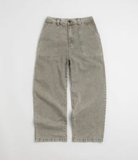 Poetic Collective Painter Pants in Grey Washed Denim