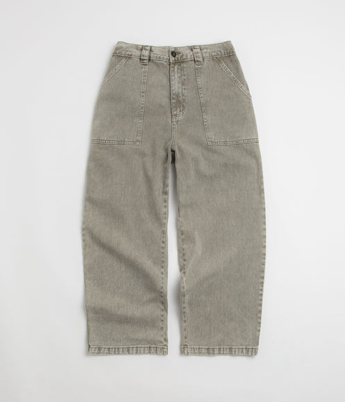Poetic Collective Painter Pants - Grey Washed Denim