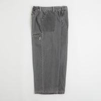 Poetic Collective Painter Pants - Grey Washed Denim / Grey thumbnail