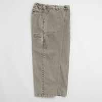 Poetic Collective Painter Pants in Grey Washed Denim thumbnail