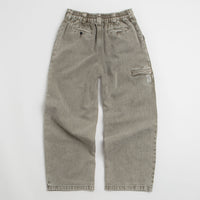 Poetic Collective Painter Pants in Grey Washed Denim thumbnail