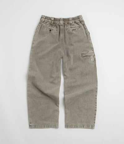 Poetic Collective Painter Pants in Grey Washed Denim