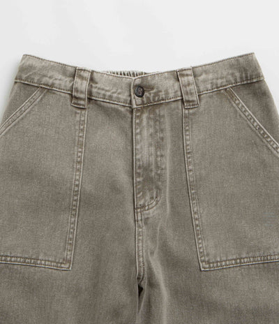 Poetic Collective Painter Pants in Grey Washed Denim
