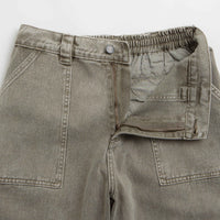 Poetic Collective Painter Pants in Grey Washed Denim thumbnail