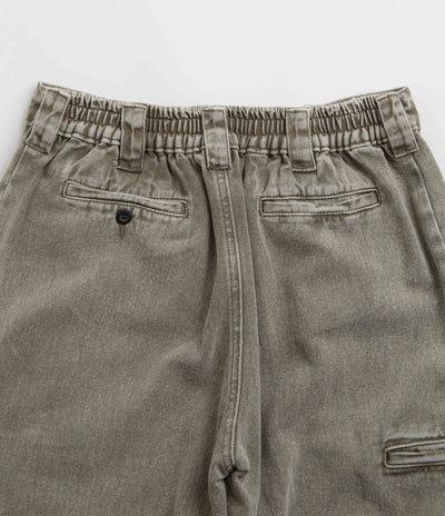 Poetic Collective Painter Pants in Grey Washed Denim