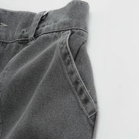 Poetic Collective Painter Pants - Grey Washed Denim thumbnail