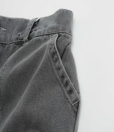 Poetic Collective Painter Pants - Grey Washed Denim