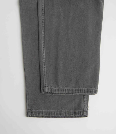 Poetic Collective Painter Pants - Grey Washed Denim / Grey