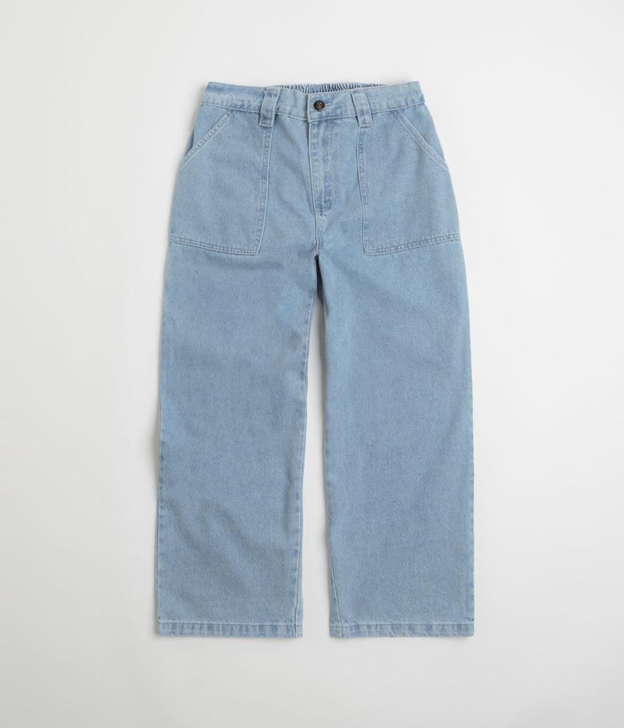 Poetic Collective Painter Pants in Light Blue Denim