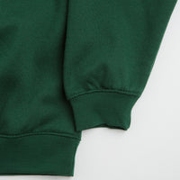 Poetic Collective Heavy Polo Sweatshirt - Bottle Green thumbnail