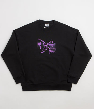 Poetic Collective Planning Ahead Crewneck Sweatshirt - Black